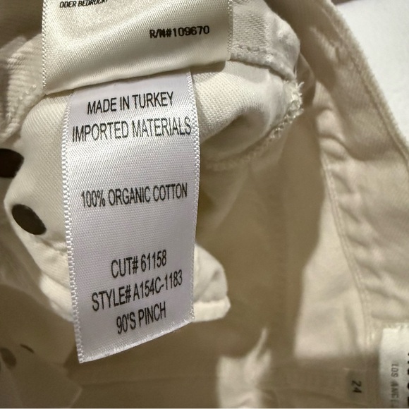 Agolde 90's Pinch Waist Jean 100% organic cotton size 24 - Picture 11 of 16